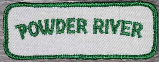 Vintage Powder River Patch