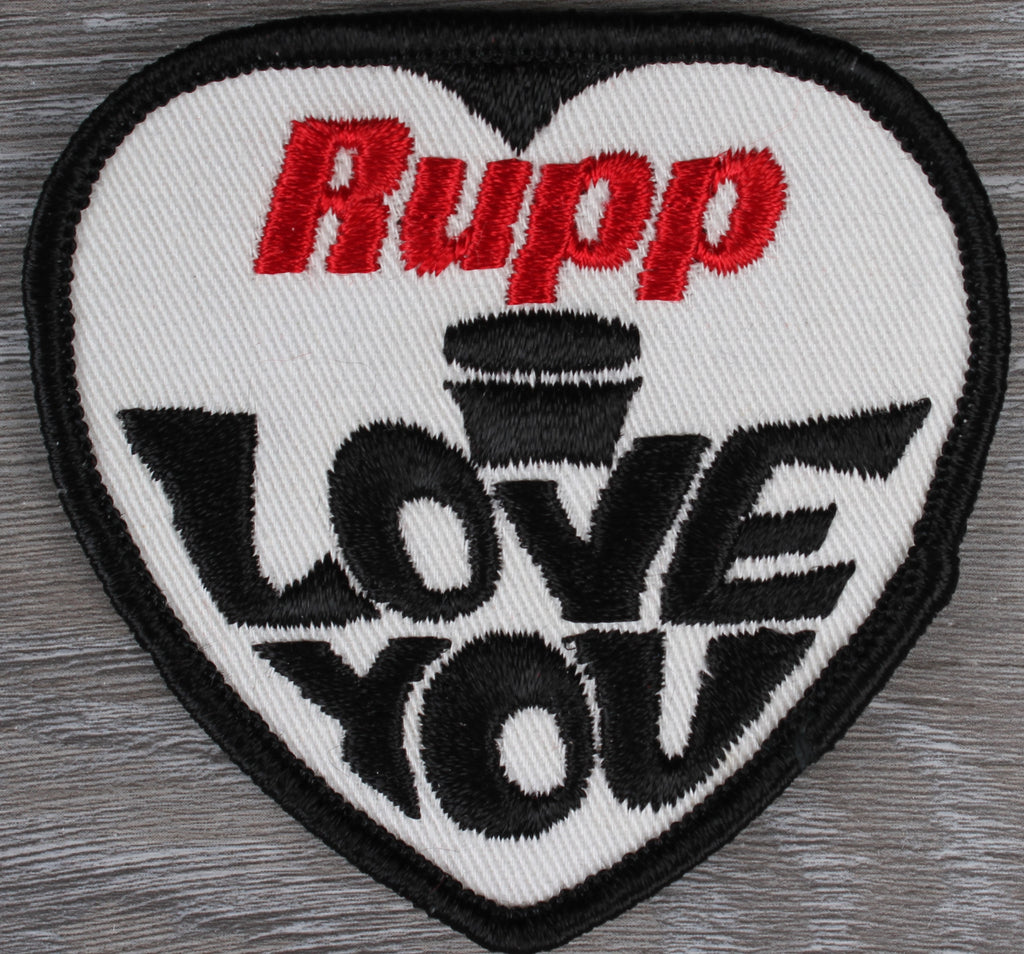 Vintage Rupp I Love You  Patch