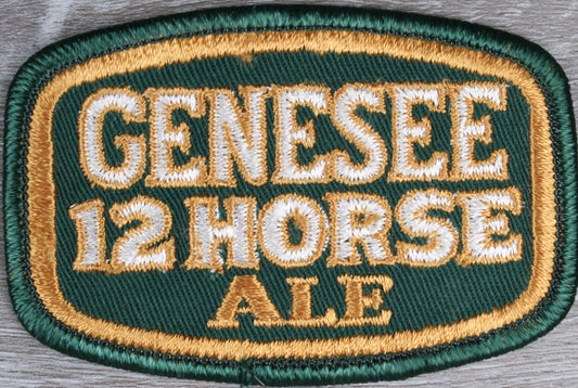 Vintage Genesee 12 Horse Ale Patch