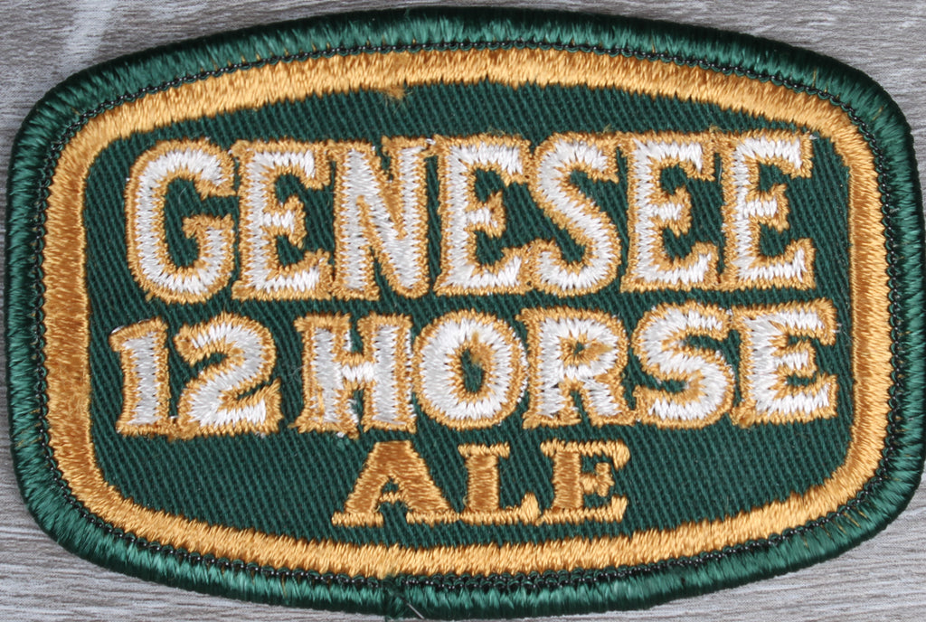 Vintage Genesee 12 Horse Ale Patch