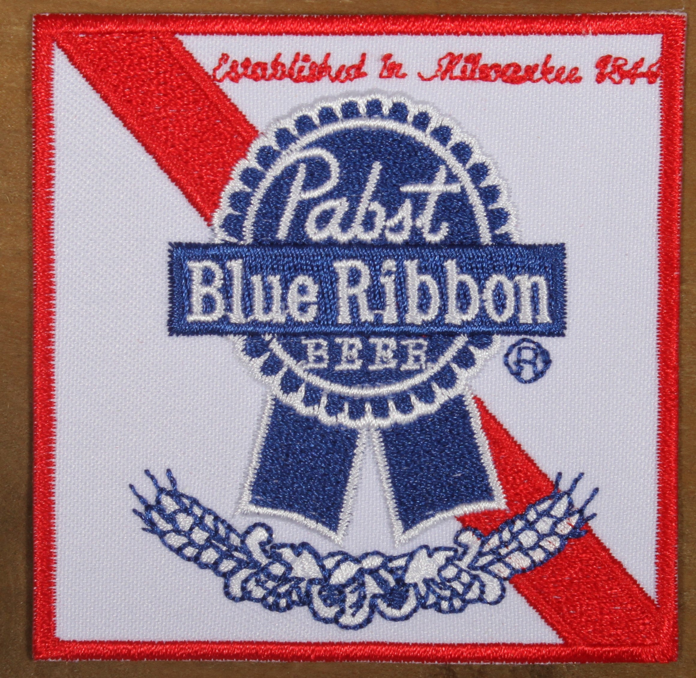 Pabst Blue Ribbon Beer Patch