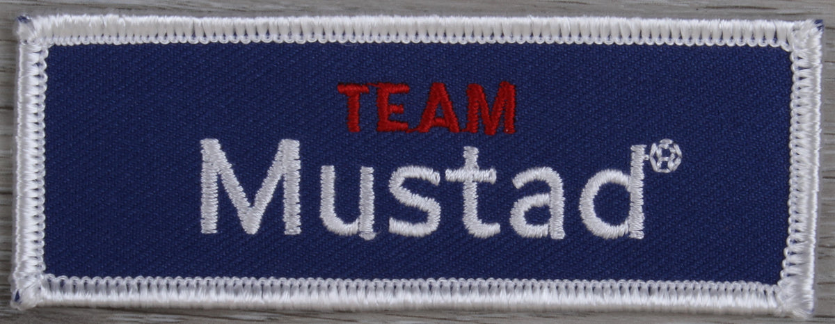 Vintage Team Mustad Patch