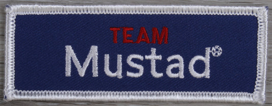 Vintage Team Mustad Patch