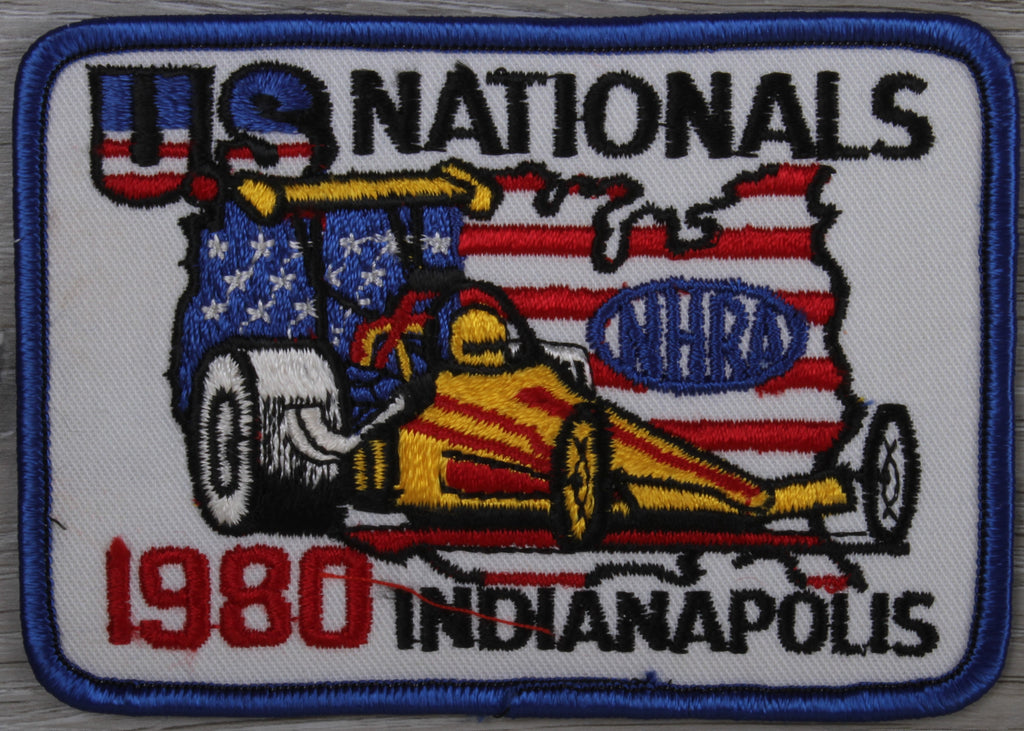 Vintage NHRA US Nationals Patch 1980