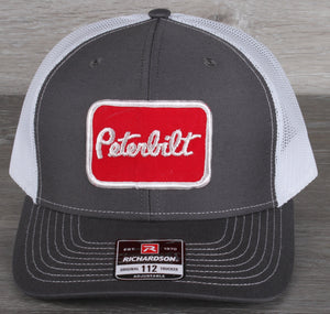 Vintage Peterbilt patch on a Richardson 112 trucker hat