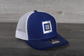 Load image into Gallery viewer, Vintage GM patch on a Richardson 112 trucker hat
