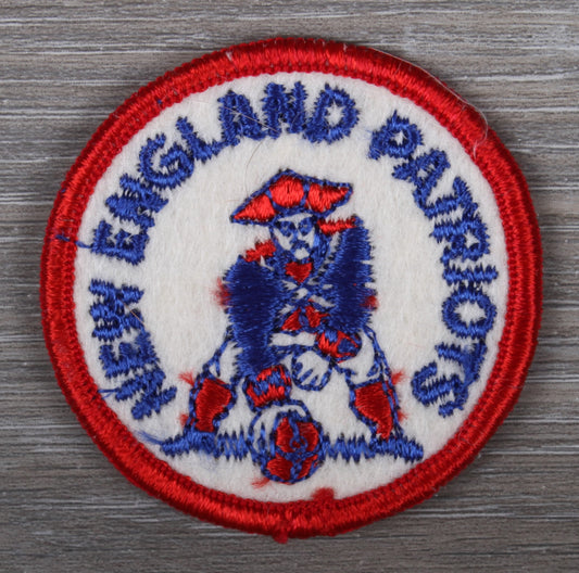 Vintage New England Patriots Patch