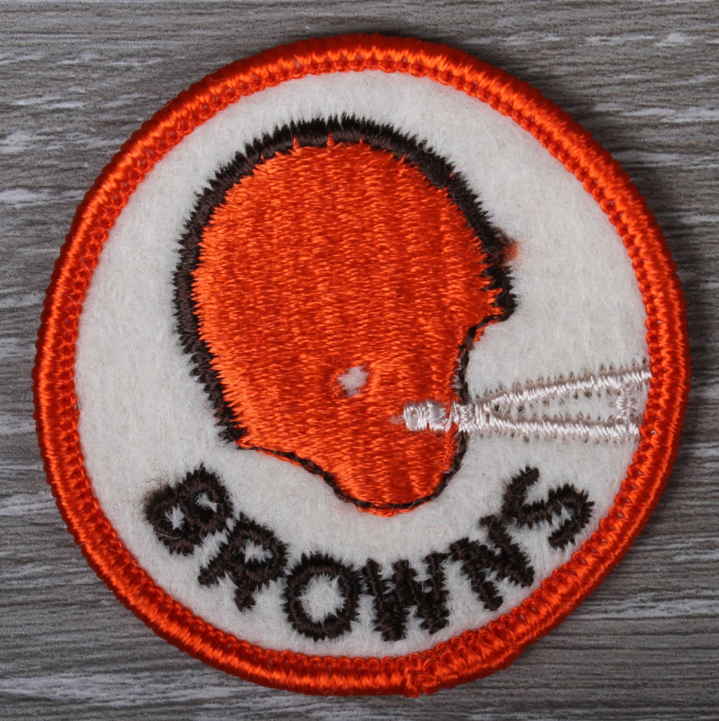 Vintage Cleveland Browns Patch