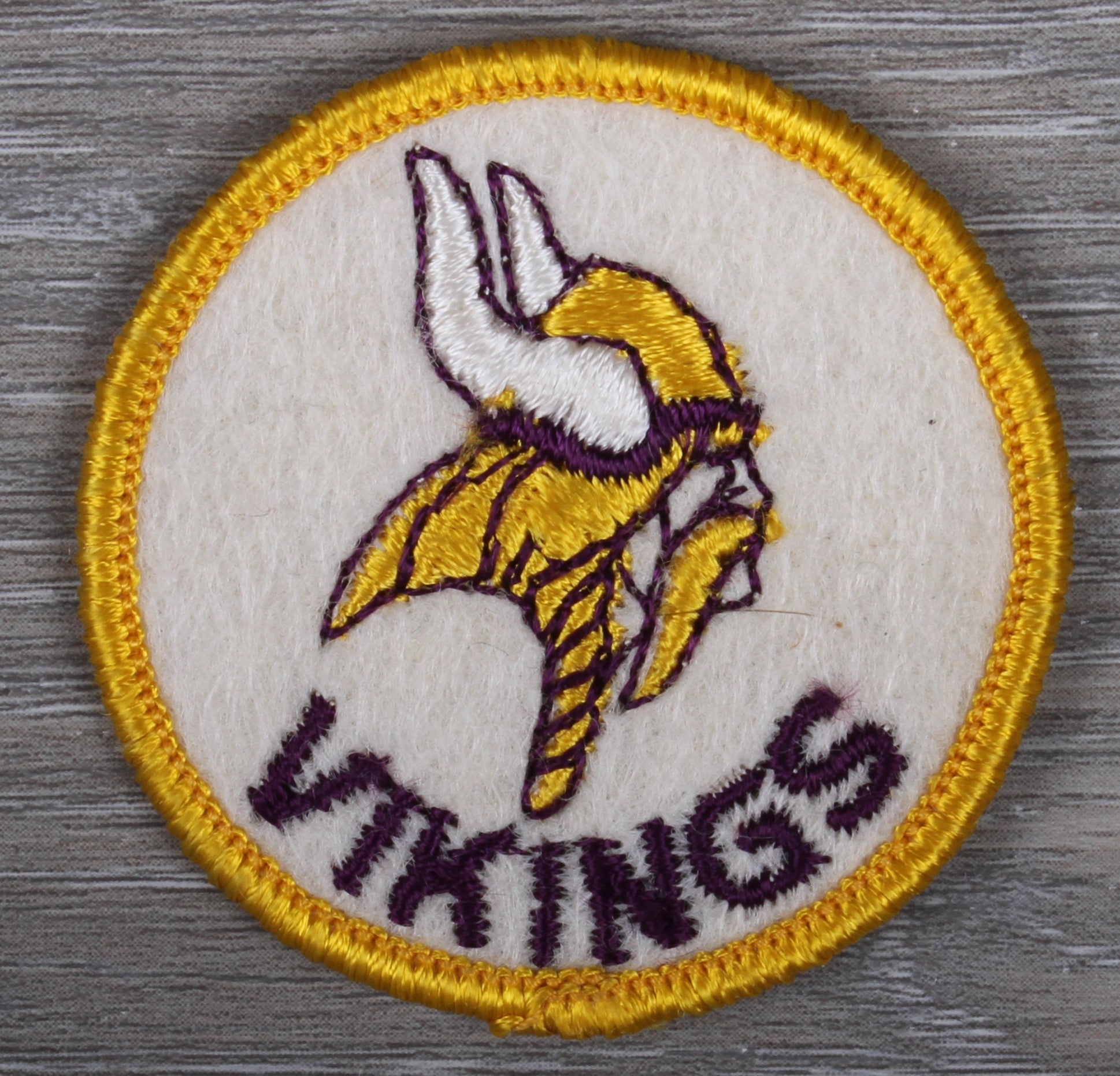 Vintage Minnesota Vikings Patch