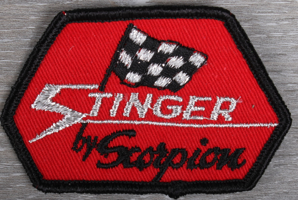 Vintage Stinger by Scorpion Snowmobile Patch