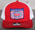 Load image into Gallery viewer, Vintage Beech-Nut Chewing Tobacco patch on a Richardson 112 trucker hat
