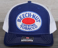 Load image into Gallery viewer, Vintage Beech-Nut patch on a Richardson 112 trucker hat
