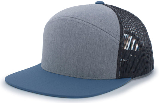 Pacific 787 6-Panel Arch Snapback Trucker