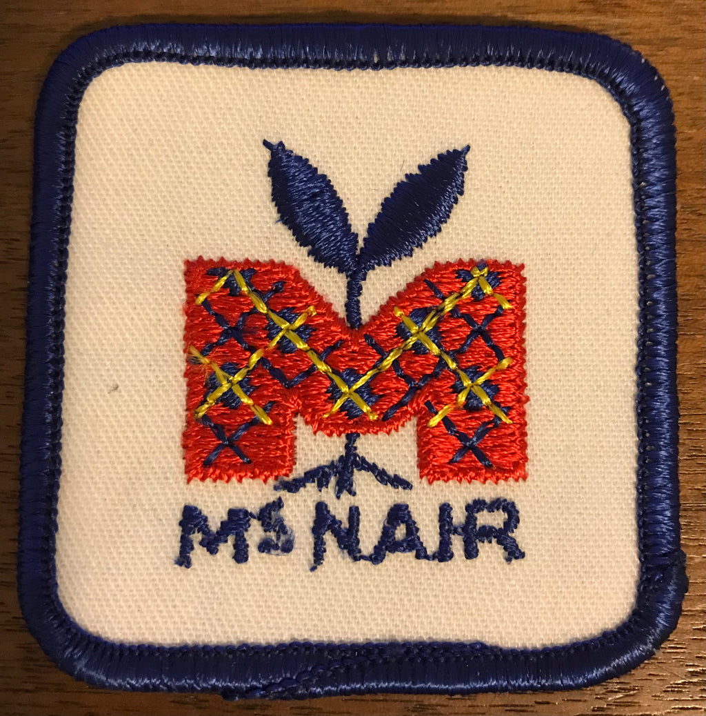 Vintage McNair Seeds Patch