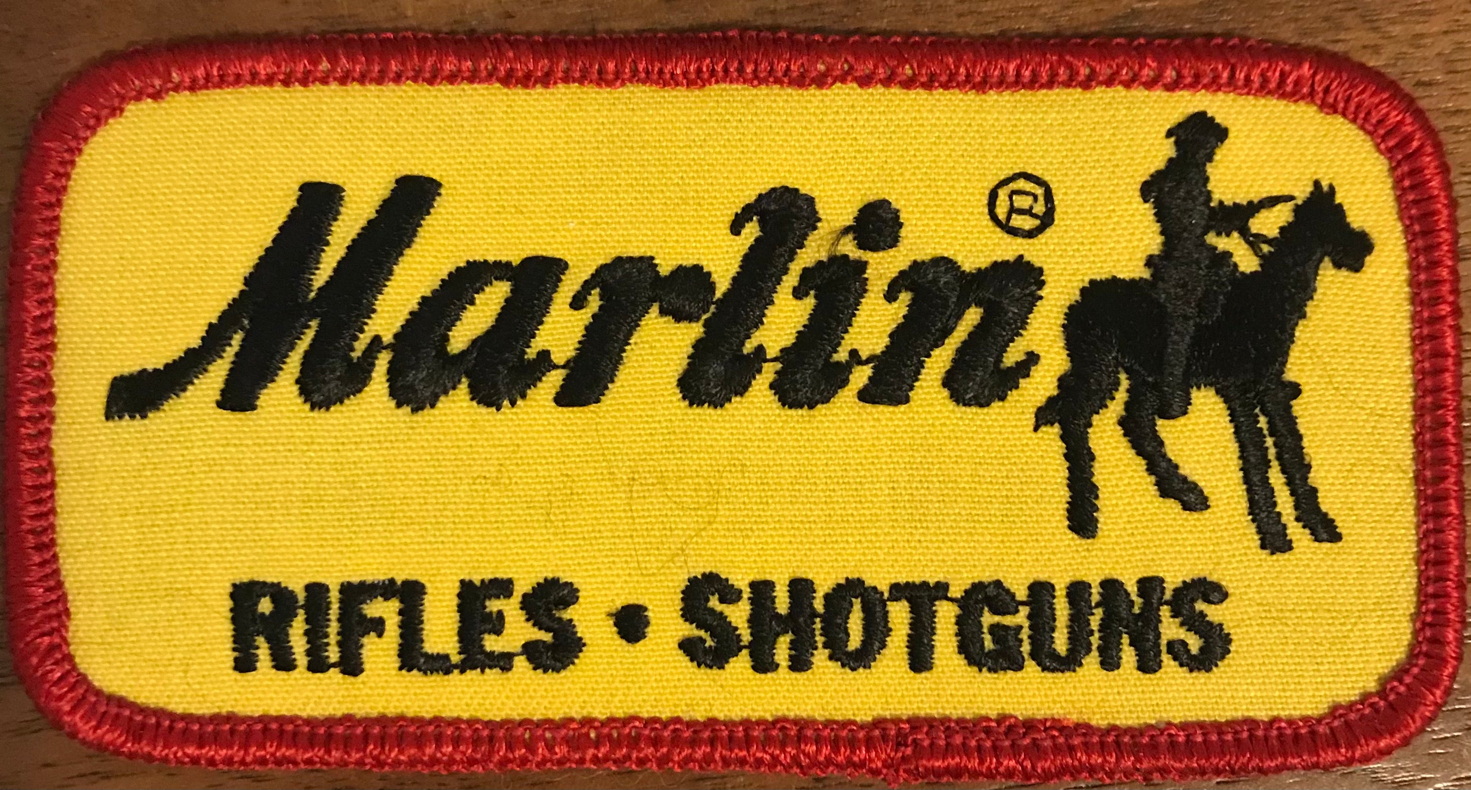 Vintage Marlin Rifles-Shotguns Patch