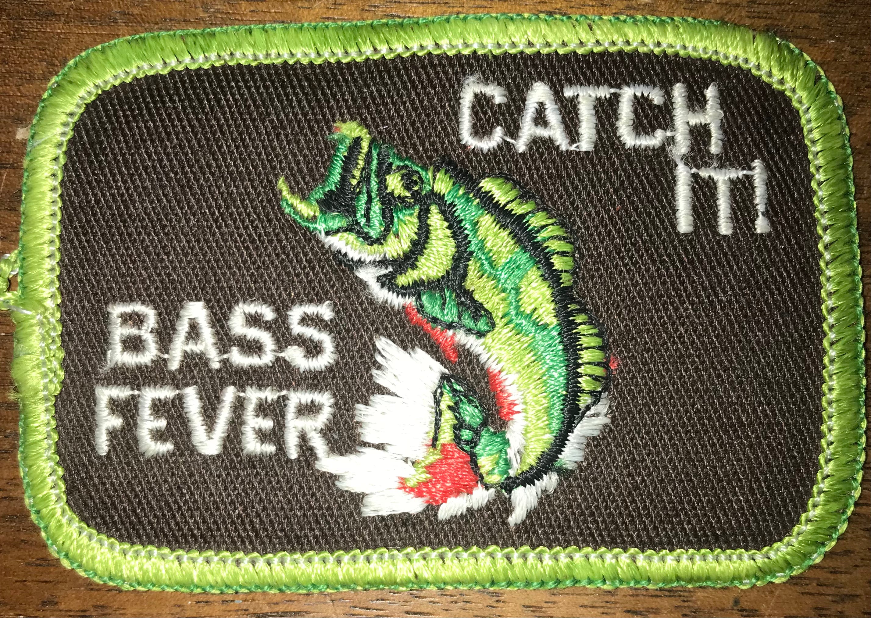 Vintage Bass Fever Patch – COLD CREEK HAT CO.