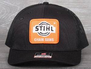 Vintage Chainsaw patch on a Richardson 112 trucker hat – COLD CREEK HAT CO Vintage Chainsaw patch on a Richardson 112 trucker hat – COLD CREEK HAT CO